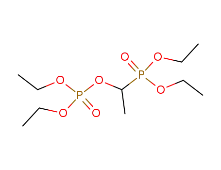 Molecular Structure of 4470-71-7 (Phosphoric acid, 1-(diethoxyphosphinyl)ethyl diethyl ester)