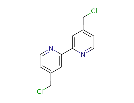 Molecular Structure of 138219-98-4 (4,4'-Bis(chloromethyl)-2,2'-bipyridyl)