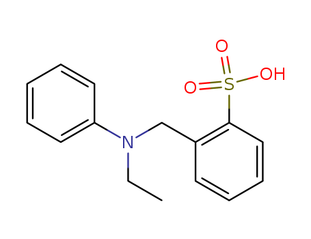 Benzenesulfonic acid, 2-[(ethylphenylamino)methyl]-
