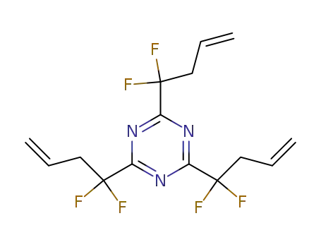 2,4,6-Tris(1',1'-difluoro-3'-butenyl)-1,3,5-triazine