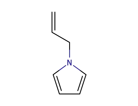 Molecular Structure of 7435-07-6 (1H-Pyrrole, 1-(2-propenyl)-)