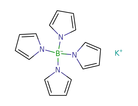 Molecular Structure of 19080-62-7 (potassium tetrakis(1-pyrrolyl)borate)