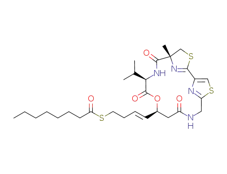 Molecular Structure of 1196806-45-7 (2-epi-largazole)
