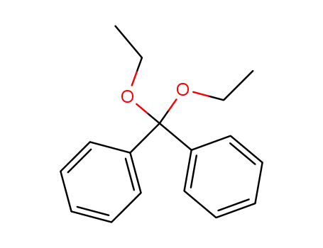 Molecular Structure of 6397-77-9 (Benzene, 1,1'-(diethoxymethylene)bis-)