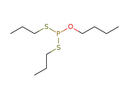 Molecular Structure of 18888-38-5 (O-butyl S,S-dipropyl phosphorodithioite)