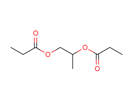 Molecular Structure of 10108-80-2 (propane-1,2-diyl dipropionate)