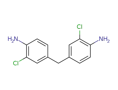 Molecular Structure of 78642-65-6 (4-[(4-amino-3-chlorophenyl)methyl]-2-chloroaniline)