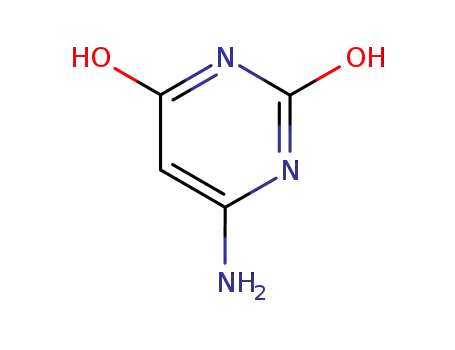 2,4-피리미딘디올, 6-아미노-(9CI)