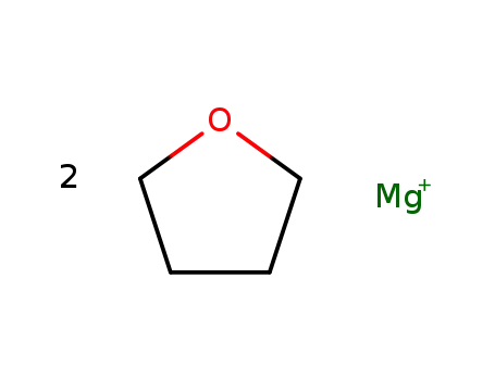 Mg<sup>(1+)</sup>-tetrahydrofuran