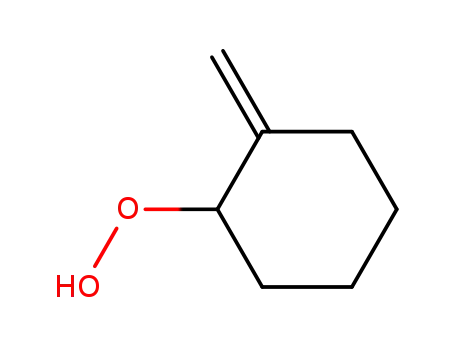 Molecular Structure of 4065-78-5 (Hydroperoxide, 2-methylenecyclohexyl)