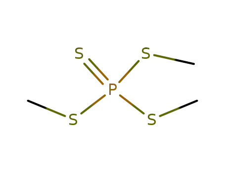 Molecular Structure of 2386-38-1 (trimethyl phosphorotetrathioate)