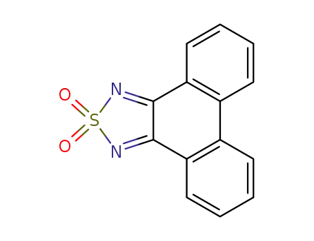 phenanthro[9,10-c][1,2, 5]thiadiazole-2,2-dioxide