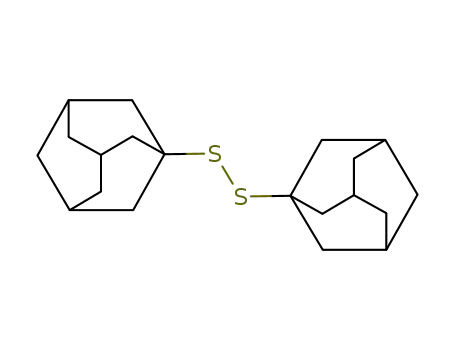 Molecular Structure of 34895-45-9 (DI(1-ADAMANTYL) DISULFIDE)