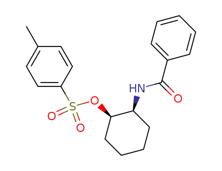 (+/-)-<i>cis</i>-1-benzoylamino-2-(toluene-4-sulfonyloxy)-cyclohexane