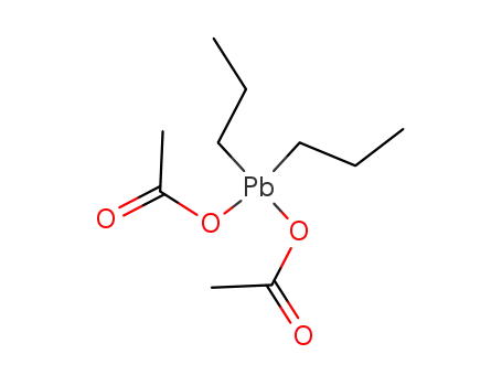 Molecular Structure of 18279-19-1 (Di(acetoxy)dipropylplumbane)