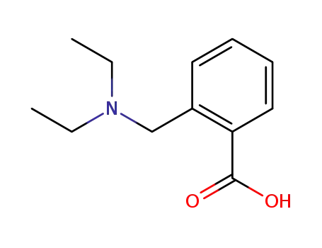 Molecular Structure of 55741-02-1 (o-(N,N-Diethyl-aminomethyl)-benzoesaeure)