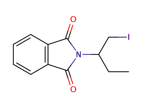 1H-Isoindole-1,3(2H)-dione, 2-[1-(iodomethyl)propyl]-