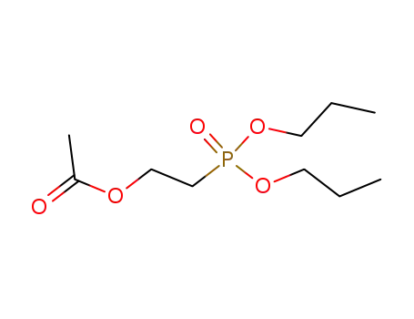 Molecular Structure of 39118-54-2 (2-(dipropoxyphosphoryl)ethyl acetate)