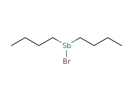 Molecular Structure of 16629-57-5 (di-n-butylantimonbromide)