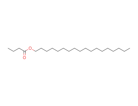 Molecular Structure of 13373-83-6 (Butanoic acid, octadecyl ester)