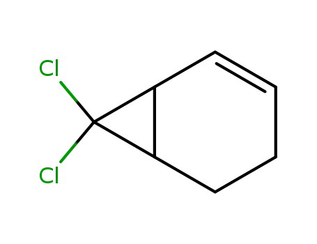Molecular Structure of 5296-51-5 (Bicyclo[4.1.0]hept-2-ene, 7,7-dichloro-)