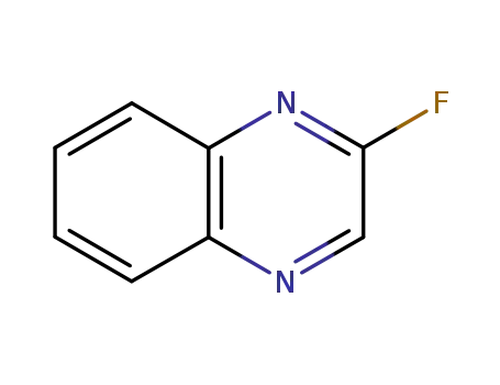 Molecular Structure of 2712-12-1 (Quinoxaline, 2-fluoro- (7CI,8CI,9CI))