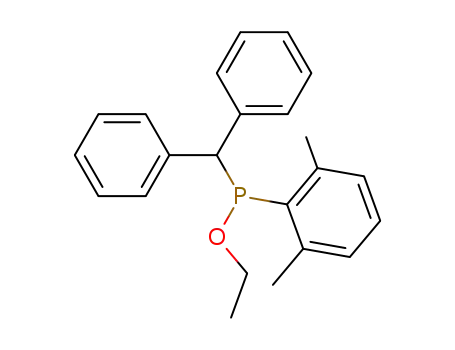 ethyl 2,6-dimethylphenyl(diphenylmethyl)phosphinite