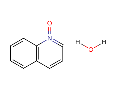 Quinoline, 1-oxide,hydrate (1:1)