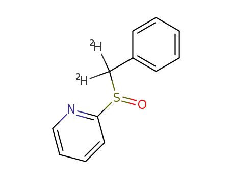 <2H2>benzyl 2-pyridyl sulphoxide