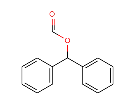 Molecular Structure of 66680-81-7 (Benzenemethanol, a-phenyl-, formate)