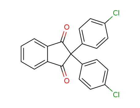 2,2-Bis-(4-chloro-phenyl)-indan-1,3-dione