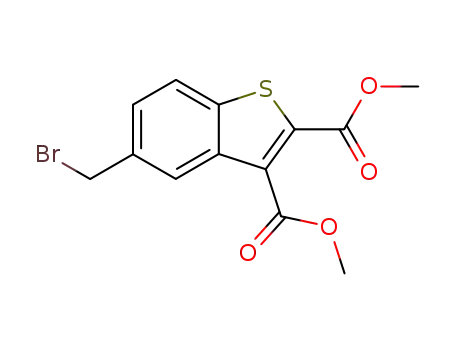 5-bromomethyl-2,3-dicarboxymethylbenzo<b>thiophene