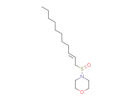 Molecular Structure of 119099-74-0 ((E)-4-(undec-2-enylsulfinyl)morpholine)