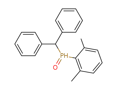 Molecular Structure of 85320-21-4 (Phosphine oxide, (2,6-dimethylphenyl)(diphenylmethyl)-)