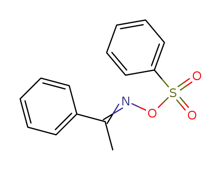 acetophenone oxime benzenesulfonate