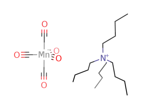 Molecular Structure of 68433-36-3 (tetrabutylammonium pentacarbonylmanganate(I))
