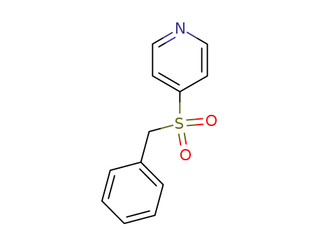 4-[(phenylmethyl)sulfonyl]pyridine