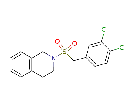Isoquinoline, 2-[[(3,4-dichlorophenyl)methyl]sulfonyl]-1,2,3,4-tetrahydro-