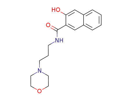 3-HYDROXY-N-[3-(4-MORPHOLINYL)PROPYL]-2-나프탈렌카복사미드