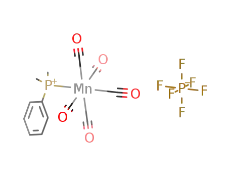 pentacarbonyl(dimethylphenylphosphine)manganese(I) hexafluorophosphate