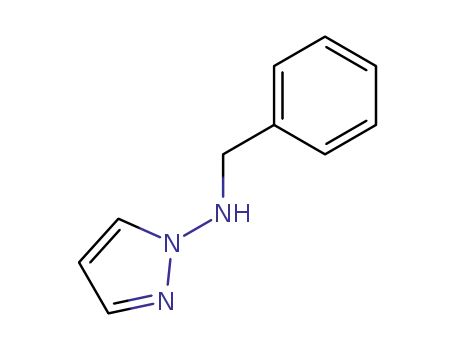 1H-Pyrazol-1-amine, N-(phenylmethyl)-