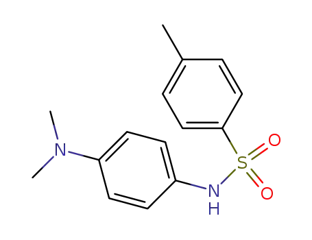 Molecular Structure of 19766-55-3 (N-(4-(dimethylamino)phenyl)-4-methylbenzenesulfonamide)