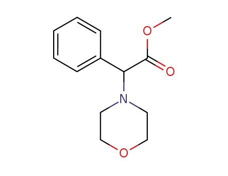 4-Morpholineacetic acid, a-phenyl-, methyl ester