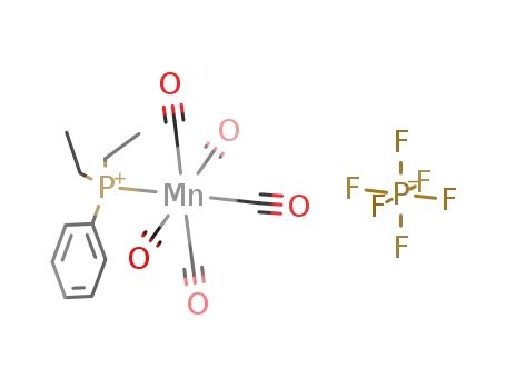 pentacarbonyl(diethylphenylphosphine)manganese(I) hexafluorophosphate