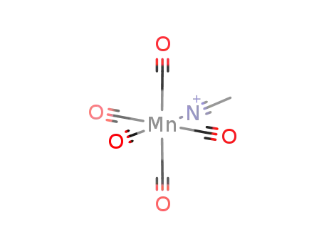 Molecular Structure of 27674-37-9 ((acetonitrile)pentacarbonylmanganese(I) cation)