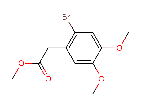 2-BROMO-4,5-DIMETHOXY-BENZENEACETIC ACID METHYL ESTER 4697-57-8