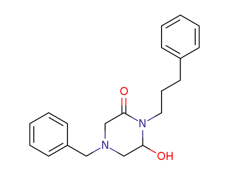 1-(3-phenylpropyl)-4-benzyl-2-hydroxy-6-oxopiperazine