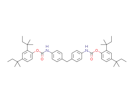 N,N'-(4,4'-methanediyl-diphenyl)-biscarbamic acid bis(2,4-di-tert-amylphenyl) ester