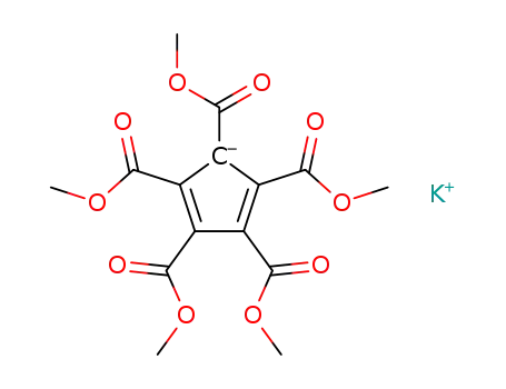 potassium 1,2,3,4,5-pentakis(methoxycarbonyl)cyclopentadienide