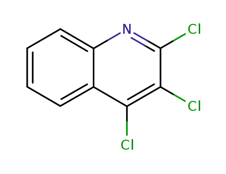 Molecular Structure of 40335-02-2 (2,3,4-trichloroquinoline)